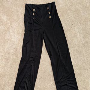 Wideleg, stretch dresspants